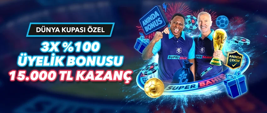 ÜYELİK BONUSU
